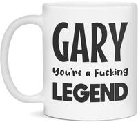 Funny Novelty Coffee Mug Funny Gary White Great for Gary Him Her Suitable for Gary's Birthday Gift Giving Casual Gatherings Or Daily Use 11 Oz