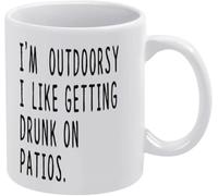 Funny Novelty Coffee Mug Funny Running Late is My Cardio Cup Birthday Gift for Mom Wife Girlfriend Friends Coworker 11 Oz