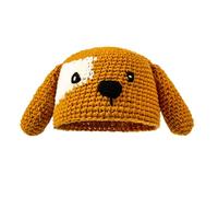 Funny Novelty Dog Hat Dog Ears Winter Hat Acrylic Fabric Elastic Headgear For Outdoor Activity