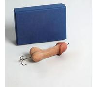 Funny Novelty Fishing Lure Gift, Realistic Personality Casting Bait Sinking Bass Lures, Funny Silicone Gag Fishing Lures, Gag Fishing Hook Gift for Men, Suitable for All Water Layers (1pc)