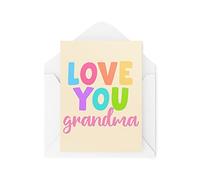 Funny Novelty Greeting Cards | Love You Grandma | Birthday Mother's Day Grandma Nana Grandparent Banter Funny Joke | CBH1284