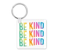 Funny Novelty Keyring Gift | Best Friend Key Ring Work Colleague Leaving Work Present | Be Kind | Key Accessory Silly Joke | KBH83