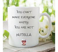 Funny Novelty Mugs Nutella Cafe Office Work Coffee Cup Birthday Gift WSDMUG186