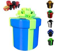 Funny Novelty Prank Gift Box, Annoying Nested Screw Design, Reusable Hard-to-Open Packing for Game Birthday Christmas Cash