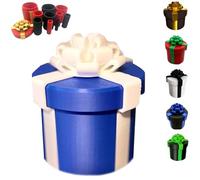 Funny Novelty Prank Gift Box, Annoying Nested Screw Design, Reusable Hard-to-Open Packing for Game Birthday Christmas Cash