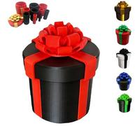 Funny Novelty Prank Gift Box, Annoying Nested Screw Design, Reusable Hard-to-Open Packing for Game Birthday Christmas Cash