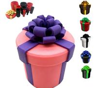 Funny Novelty Prank Gift Box, Annoying Nested Screw Design, Reusable Hard-to-Open Packing for Game Birthday Christmas Cash