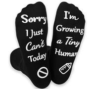 Funny Novelty Socks, Sorry I Just Can't Today I'm Growing A Tiny Human