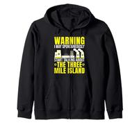 Funny Nuclear Engineer Nuclear power plant Zip Hoodie