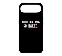 Funny Nudist Avoid Tan Lines Tshirt Case for iPhone Air