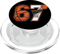 Funny Number 6 7 Meme Youth Culture Slang Basketball PopSockets PopGrip for MagSafe
