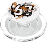 Funny Number 6 7 Meme Youth Culture Slang Basketball PopSockets PopGrip for MagSafe