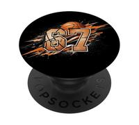 Funny Number 6 7 Meme Youth Culture Slang PopSockets Adhesive PopGrip