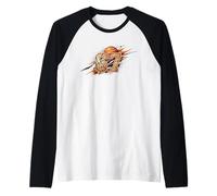 Funny Number 6 7 Meme Youth Culture Slang Raglan Baseball Tee