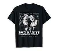 Funny Nuns Neighborhood Bar Dive Beer Lovers T-Shirt