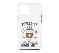 Funny Nurse Fueled By Coffee Chaos And Night Shift Case for iPhone 12 Pro Max