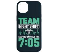 Funny Nurse Night Shift ICU Overnight RN Case for iPhone 14 Plus