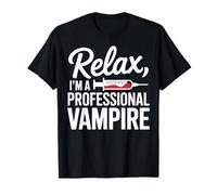 Funny Nurse Phlebotomist Blood Draw Tech Humor Medical T-Shirt