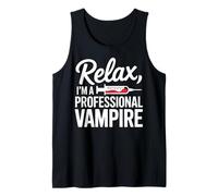 Funny Nurse Phlebotomist Blood Draw Tech Humor Medical Tank Top