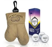 Funny Nut Caddy Blue 69 Golf Ball Holder for Men - Hilarious Gag Gift for Golfers Dad Husband Premium Quality Storage Tees Glove My Fun Sack Holder Accesory (OlNutCaddy, Legalize Mulligans)