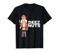 Funny Nutcracker Adult Shirt Deez Nuts Nutcracker Christmas T-Shirt