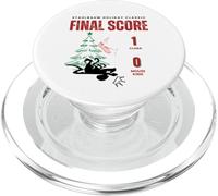FUNNY NUTCRACKER FINAL SCORE Clara 1 Mouse King 0 Christmas PopSockets PopGrip for MagSafe