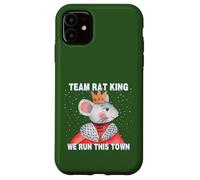 Funny Nutcracker TEAM RAT KING We Run This Town Christmas Case for iPhone 11