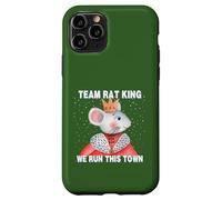 Funny Nutcracker TEAM RAT KING We Run This Town Christmas Case for iPhone 11 Pro