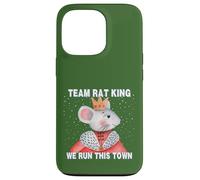 Funny Nutcracker TEAM RAT KING We Run This Town Christmas Case for iPhone 13 Pro