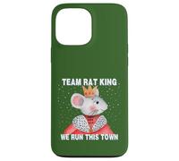 Funny Nutcracker TEAM RAT KING We Run This Town Christmas Case for iPhone 13 Pro Max