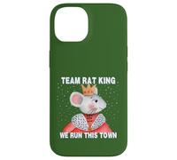 Funny Nutcracker TEAM RAT KING We Run This Town Christmas Case for iPhone 14