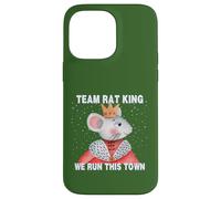 Funny Nutcracker TEAM RAT KING We Run This Town Christmas Case for iPhone 14 Pro Max