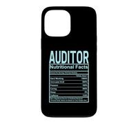 Funny Nutrition Facts Auditor Case for iPhone 13 Pro Max