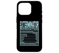 Funny Nutrition Facts Exterminator Case for iPhone 16 Pro