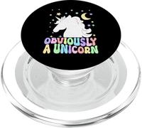 Funny Obviously a Unicorn PopSockets PopGrip for MagSafe