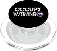 Funny Occupy Wyoming Land Explorer PopSockets PopGrip for MagSafe