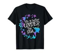 Funny Ocean Mermaid Life Under the Sea Summer Nautical Gift T-Shirt