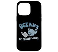 Funny OCEANS OF POSSIBILITIES Seaside Reading Teacher Beach Case for iPhone 14 Pro Max