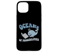 Funny OCEANS OF POSSIBILITIES Seaside Reading Teacher Beach Case for iPhone 15 Plus