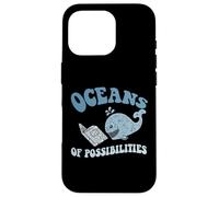 Funny OCEANS OF POSSIBILITIES Seaside Reading Teacher Beach Case for iPhone 16 Pro