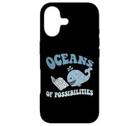 Funny OCEANS OF POSSIBILITIES Seaside Reading Teacher Beach Case for iPhone 17