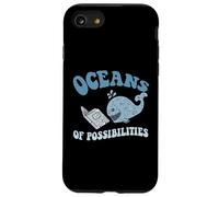 Funny OCEANS OF POSSIBILITIES Seaside Reading Teacher Beach Case for iPhone SE (2020) / 7/8