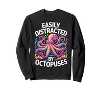 Funny Octopus Biology Ocean Science Sweatshirt