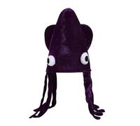 Funny Octopus Hat - Plush Octopus Headwear | 57 Cm Sea Creature Costume Accessory | Humorous Animal Hat For Photo Booths And Carnival, Gold Velvet, Amusing Outfit For Festive Occasions