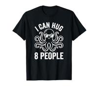 Funny Octopus I Can Hug 8 People Sunglasses T-Shirt
