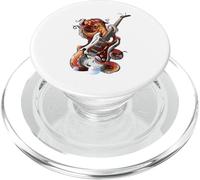 Funny Octopus Playing Guitar Guitarist Musician Music Band PopSockets PopGrip for MagSafe