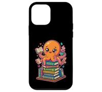 Funny Octopus Reading Books Book Lover Ocean Nerd Case for iPhone 12 mini