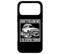 Funny Off-Road SUV Mudding Outdoor Adventure Don't Follow Me Case for iPhone 17 Pro Max