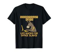 Funny Office Donkey Keyboard Shortcut Life Hacks T-Shirt