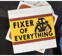 Funny office gift | Manager of Looking Busy | Novelty Boss colleague gift Marble Coaster | Funny Office Humor Marble coaster (fixer of everything)